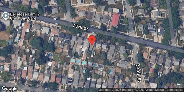 Aerial map of 248-12 87 DRIVE, Queens