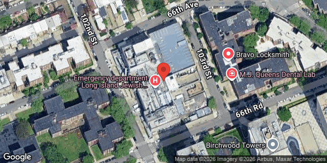 Aerial map of 102-01 66 ROAD, Queens