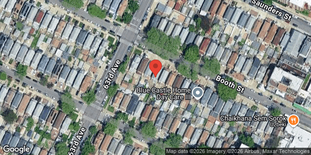 Aerial map of 63-10 BOOTH STREET, Queens