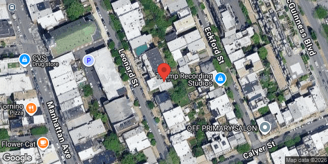Aerial map of 718 LEONARD STREET, Brooklyn