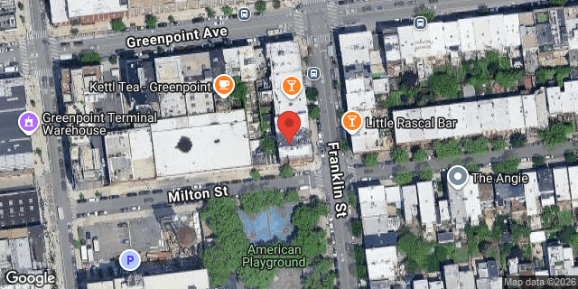 Aerial map of 99 FRANKLIN STREET, Brooklyn