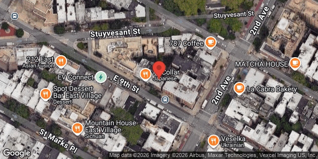 Aerial map of 233 EAST 9 STREET, Manhattan