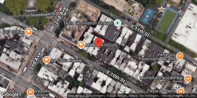Aerial map of 211 EAST 10 STREET, Manhattan