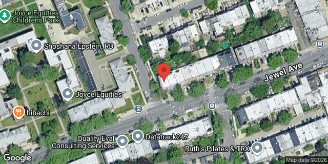 Aerial map of 140-01 JEWEL AVENUE, Queens