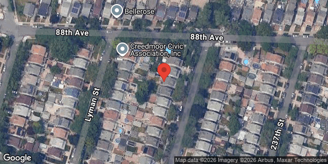 Aerial map of 88-12 GETTYSBURG STREET, Queens