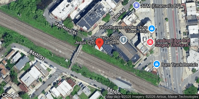 Aerial map of 86-02 60 ROAD, Queens