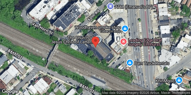 Aerial map of 86-04 60 ROAD, Queens