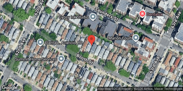 Aerial map of 62-75 BOOTH STREET, Queens