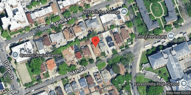 Aerial map of 108-41 66 ROAD, Queens