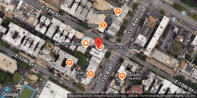 Aerial map of 215 1 AVENUE, Manhattan