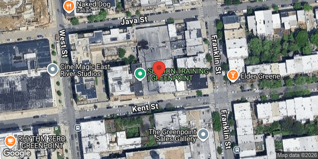 Aerial map of 73 KENT STREET, Brooklyn
