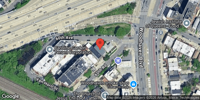 Aerial map of 86-25 60 ROAD, Queens