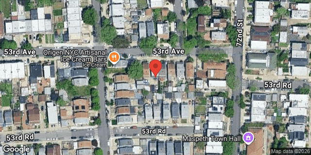 Aerial map of 70-14 53 AVENUE, Queens