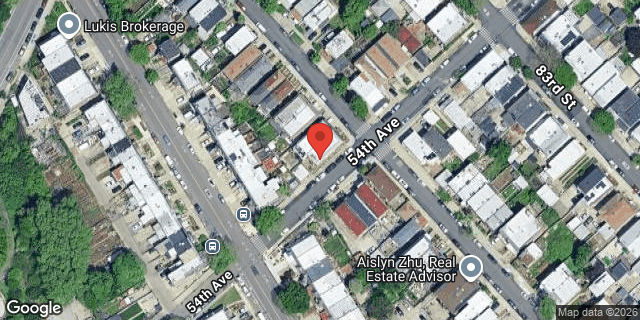Aerial map of 53-54 82 STREET, Queens