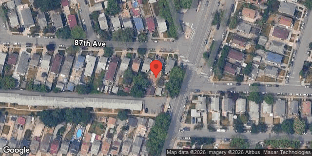 Aerial map of 232-22 87 AVENUE, Queens