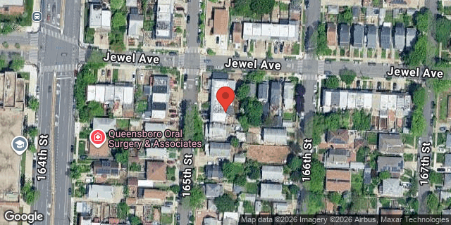 Aerial map of 70-07 165 STREET, Queens