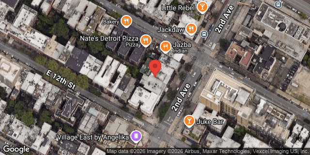 Aerial map of 201 2 AVENUE, Manhattan