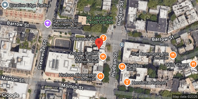 Aerial map of 459 HUDSON STREET, Manhattan