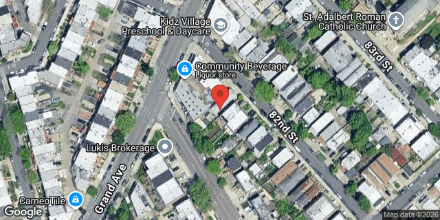 Aerial map of 53-14 82 STREET, Queens