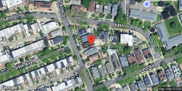 Aerial map of 68-69 147 STREET, Queens