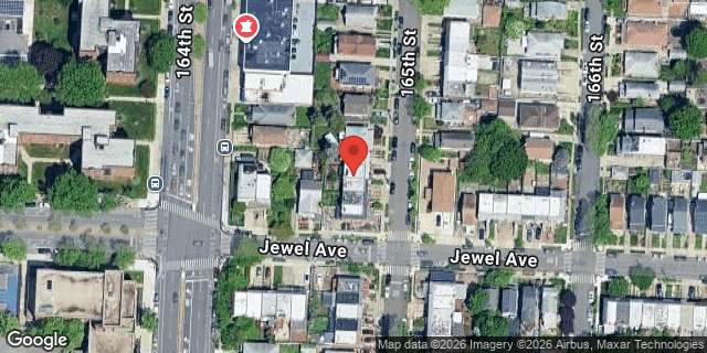 Aerial map of 69-40 165 STREET, Queens