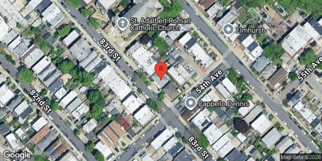 Aerial map of 52-59 83 STREET, Queens