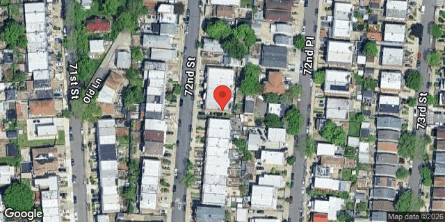 Aerial map of 52-35 72 STREET, Queens