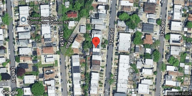 Aerial map of 52-32 72 STREET, Queens