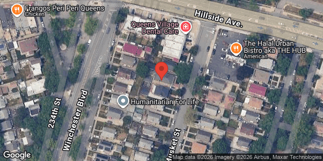 Aerial map of 86-20 MUSKET STREET, Queens