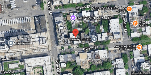 Aerial map of 65 HURON STREET, Brooklyn