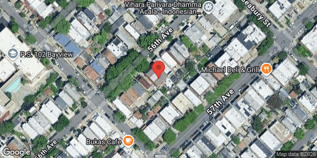 Aerial map of 86-16 56 AVENUE, Queens