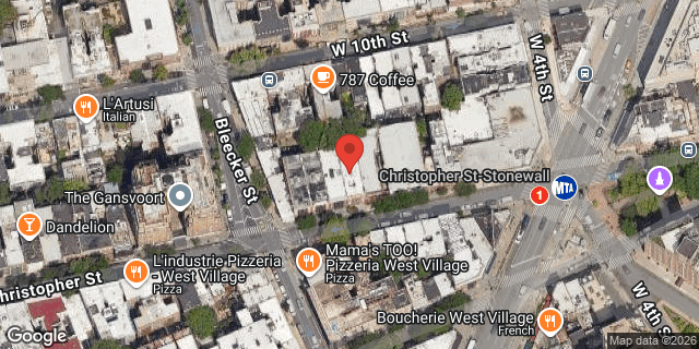 Aerial map of 85 CHRISTOPHER STREET, Manhattan