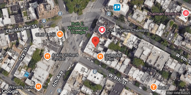 Aerial map of 406 AVENUE OF THE AMER, Manhattan