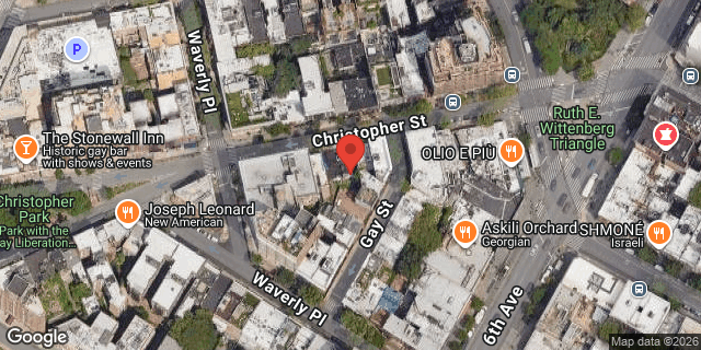 Aerial map of 18 CHRISTOPHER STREET, Manhattan
