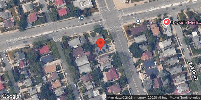 Aerial map of 80-10 BELL BOULEVARD, Queens