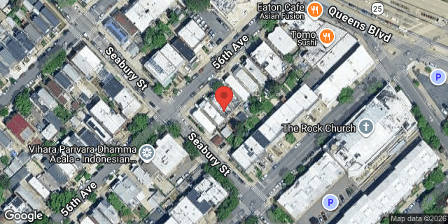 Aerial map of 87-08 56 AVENUE, Queens