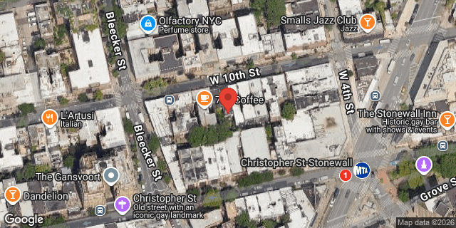 Aerial map of 200 WEST 10 STREET, Manhattan