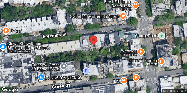 Aerial map of 146 FREEMAN STREET, Brooklyn