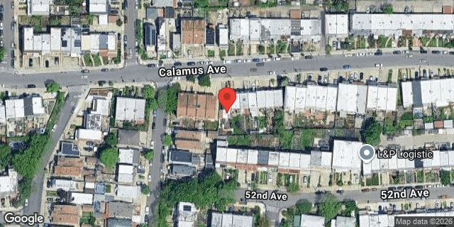 Aerial map of 72-44 CALAMUS AVENUE, Queens