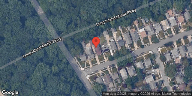 Aerial map of 206-07 RICHLAND AVENUE, Queens