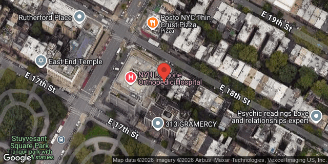 Aerial map of 304 EAST 18 STREET, Manhattan