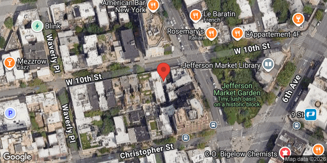 Aerial map of 130 WEST 10 STREET, Manhattan