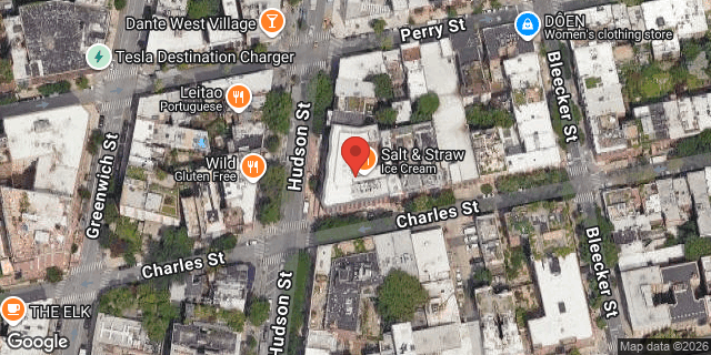 Aerial map of 538 HUDSON STREET, Manhattan