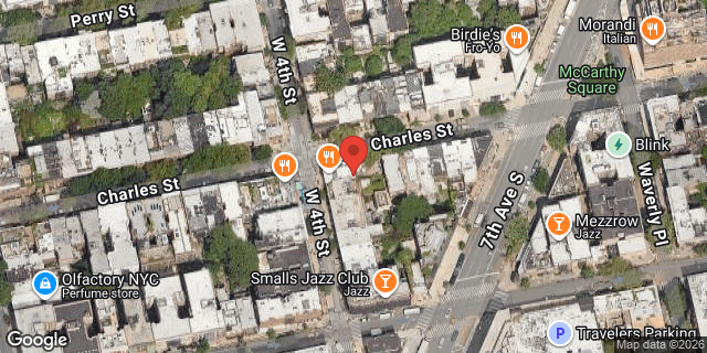 Aerial map of 249 WEST 4 STREET, Manhattan