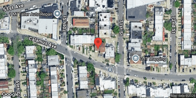 Aerial map of 70-15 CALAMUS AVENUE, Queens