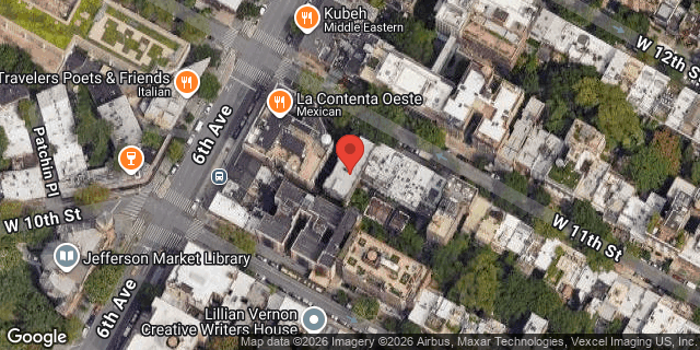 Aerial map of 70 WEST 11 STREET, Manhattan