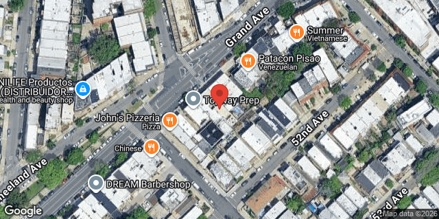 Aerial map of 85-12 GRAND AVENUE, Queens