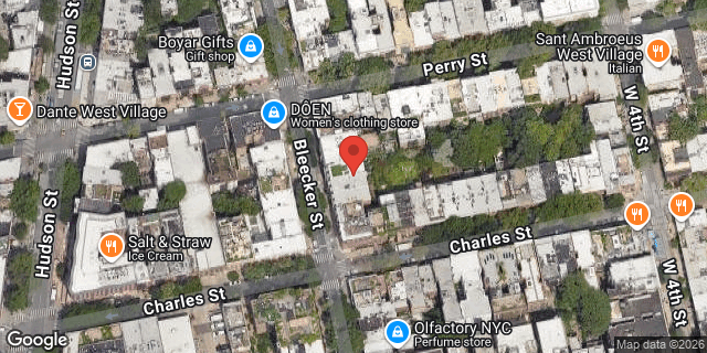 Aerial map of 375 BLEECKER STREET, Manhattan