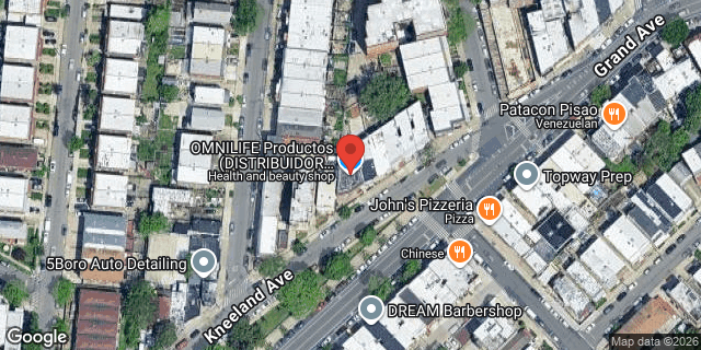 Aerial map of 84-59 KNEELAND PLACE, Queens