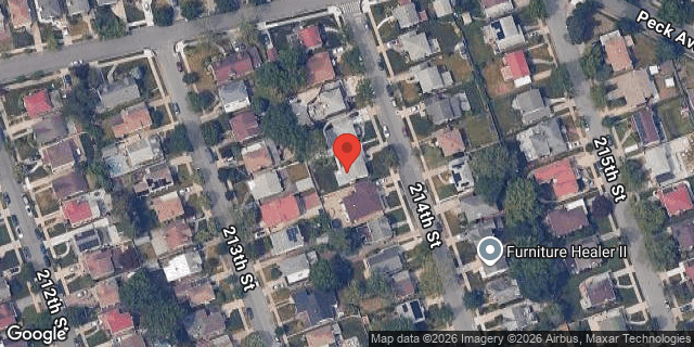 Aerial map of 79-20 214 STREET, Queens